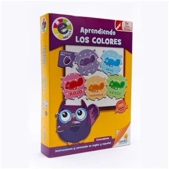 Juego Didactico Aprendiendo Los Colores Bilingue Ronda