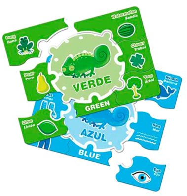 Juego Didactico Aprendiendo Los Colores Bilingue Ronda