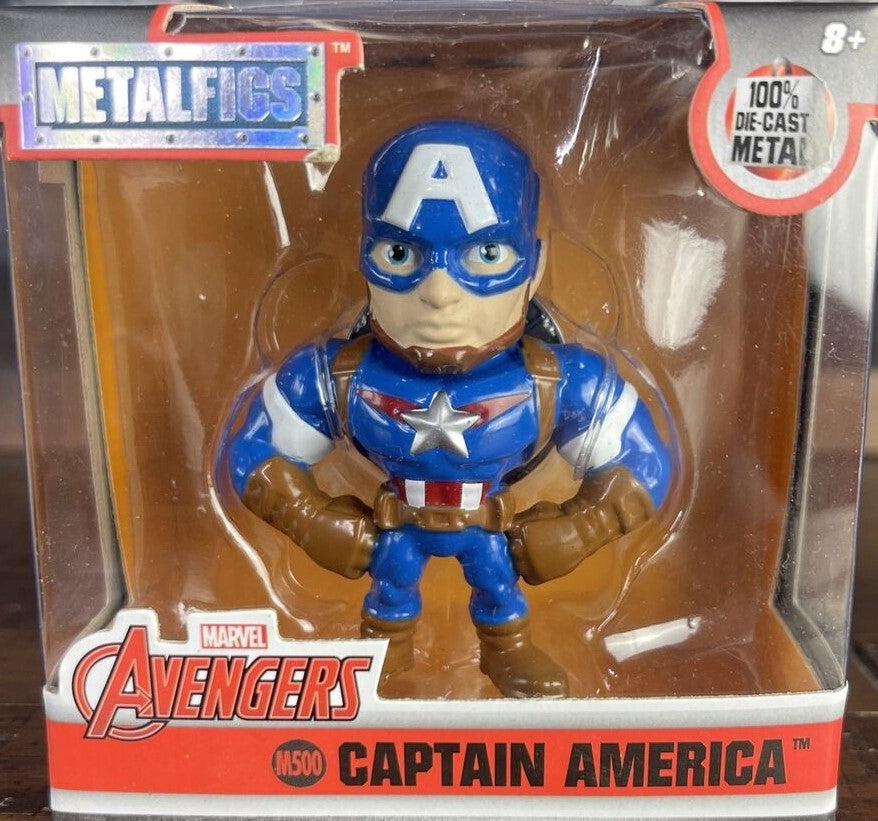Jada Toys Metals Die Cast M500 2.5" Marvel Avengers Captain America