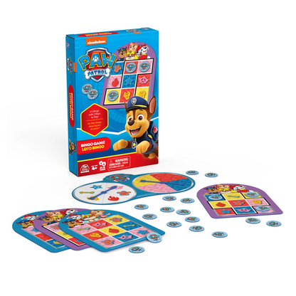 BINGO GAME PAW PATROL