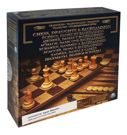 Chess, Draughts & Backgammon Spin Master