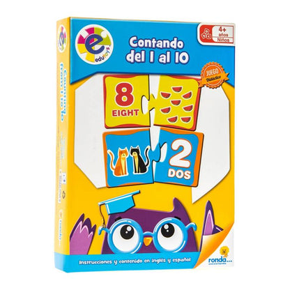 Juego Didáctico Contando del 1 al 10 | Ronda