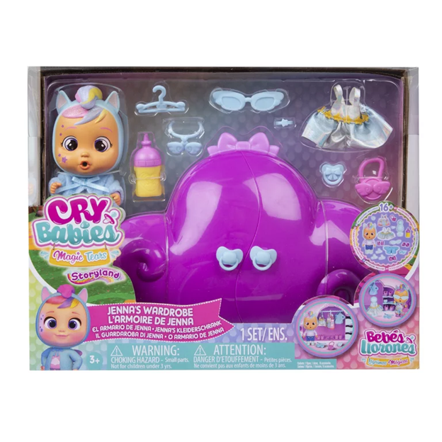 Cry Babies Dress Me Up Playset