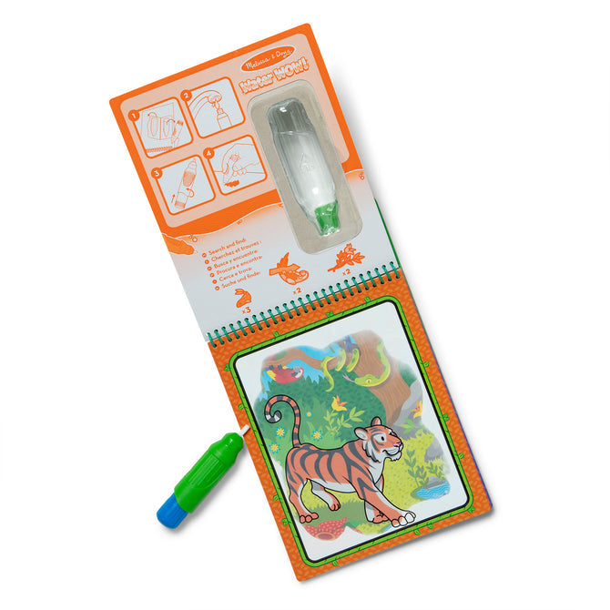 Melissa & Doug On the Go Water WOW! Water‑Reveal Pad – Jungle Travel Activity