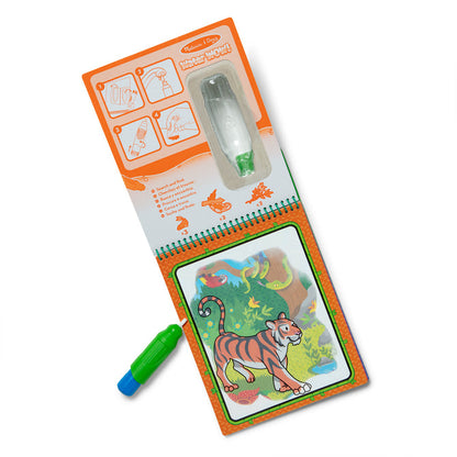 Melissa & Doug On the Go Water WOW! Water‑Reveal Pad – Jungle Travel Activity