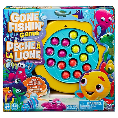 Gone Fishing Board Game for Kids and Families, ages 4 and up