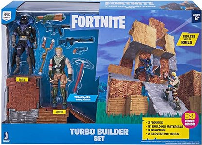 FORTNITE 2 FIGURE PACK - TURBO BUILDER SET