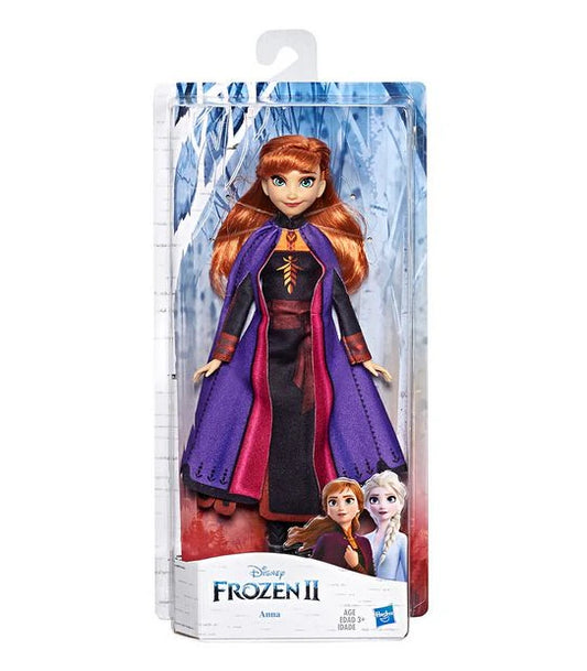 Disney Frozen 2 Anna Fashion Doll with Long Red Hair, Includes Movie Outfit