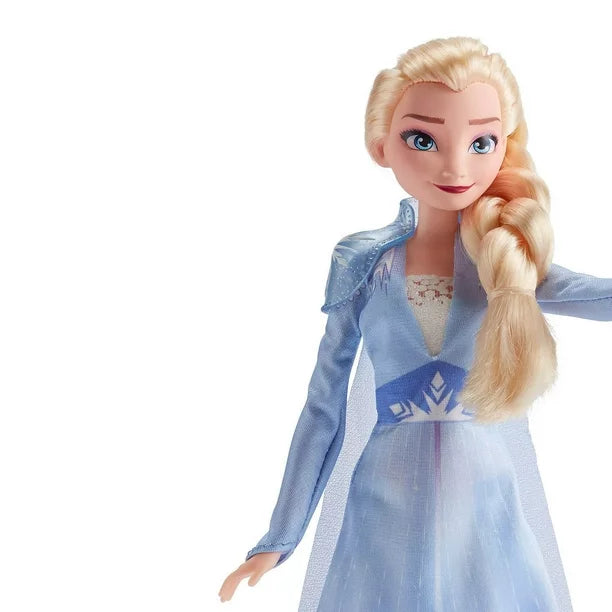 Disney Frozen Elsa Fashion Doll With Long Blonde Hair And Blue Outfit Inspired By Frozen 2 , For Kids Ages 3 And Up