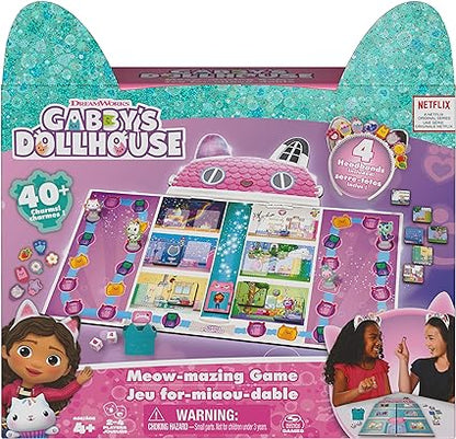 Gabby's Dollhouse Meow Amazing Board Game