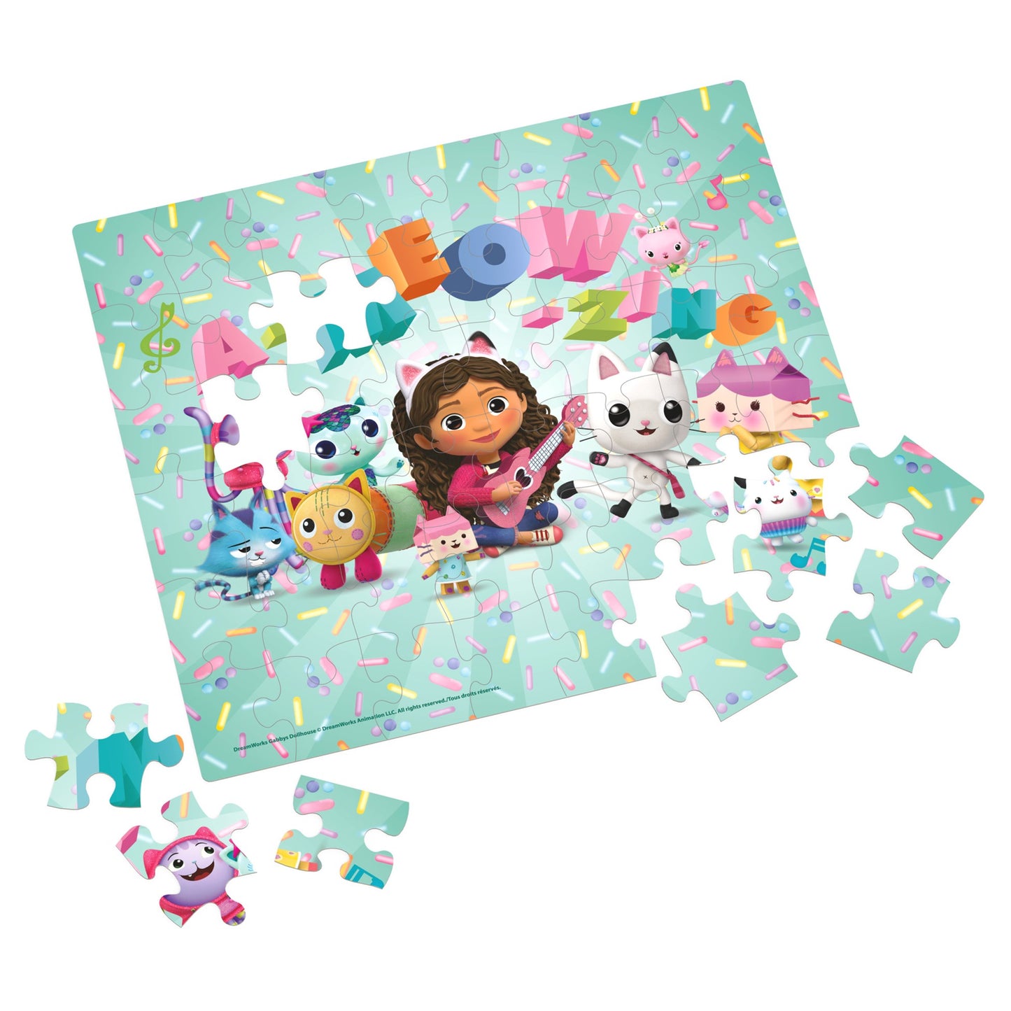 GABBY'S DOLLHOUSE CHARACTER PUZZLE 48PCS