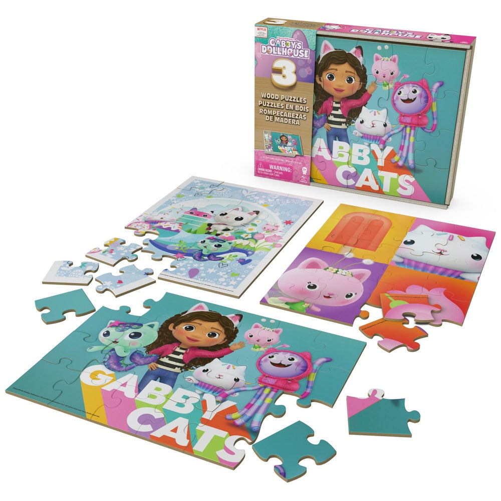 3 shops pack wooden puzzles