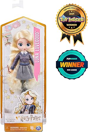 Wizarding World, 8-inch Luna Lovegood Doll, for Kids Ages 5 and up