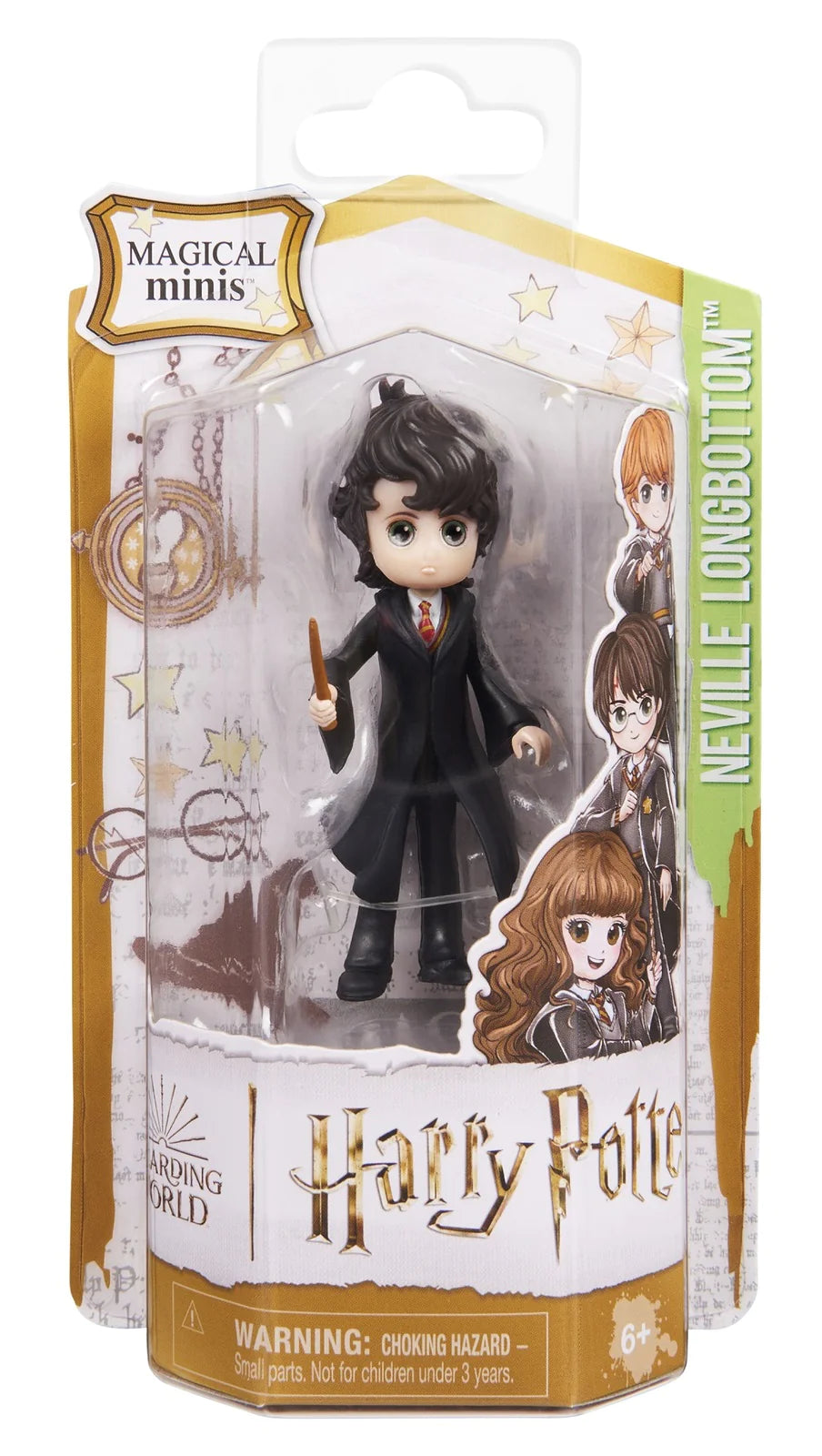 Wizarding World Harry Potter, Magical Minis Collectible 3-inch Neville Longbottom Figure, Kids Toys for Ages 6 and up