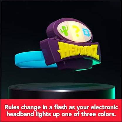 Hedbanz Lightspeed Game with Lights & Sounds | Family Games | Games for Family Game Night| Kids Games | Card Games for Families & Kids Ages 6 and up