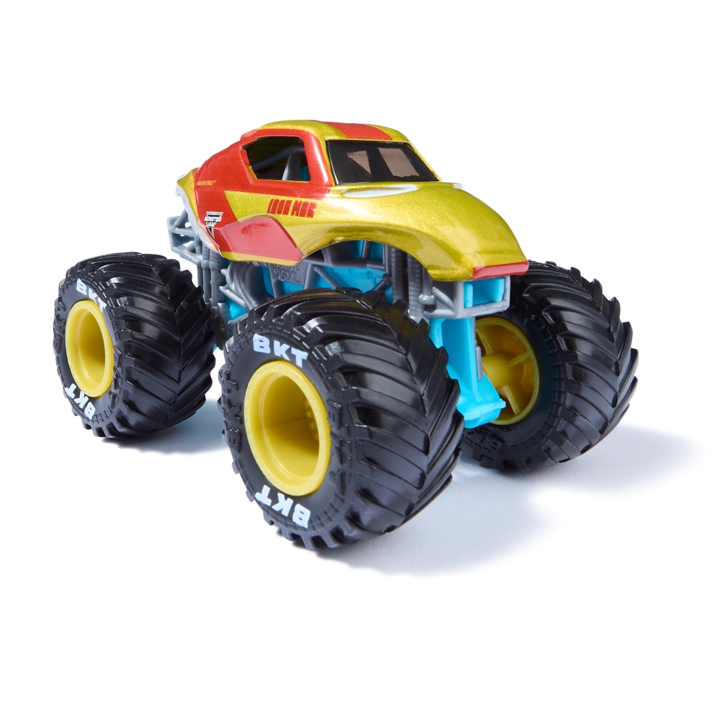 Monster Jam, Marvel Official Iron Man Vs. War Machine Die-Cast Monster Trucks, 1:64 Scale, Kids Toys for Boys and Girls Ages 3 and up