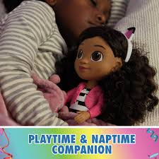 13-Inch Gabby Girl Doll with Removable Kitty Ears Headband & Soft, Styleable Hair – Official Gabby’s Dollhouse Toy for Kids 3+