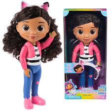 13-Inch Gabby Girl Doll with Removable Kitty Ears Headband & Soft, Styleable Hair – Official Gabby’s Dollhouse Toy for Kids 3+