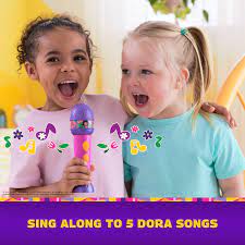 Dora the Explorer Rainforest Rhythms Microphone | Musical Toy for Kids