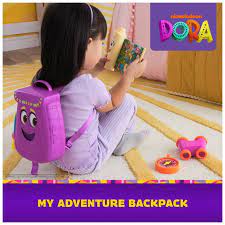 Dora My Adventure Backpack – Explorer Set with Map, Binoculars & Compass