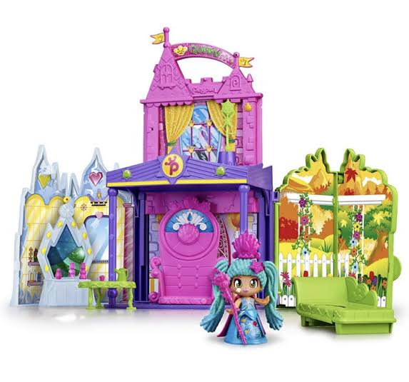 Pinypon Queens Castle Playset with 2 Queen Figures and Dragon