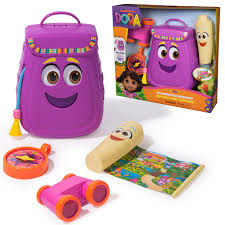 Dora My Adventure Backpack – Explorer Set with Map, Binoculars & Compass