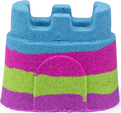 KINETIC SAND RAINBOW CASTLE 4OZ