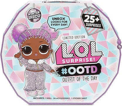 LOL Surprise OOTD Dolls Outfit Of The Day Winter Disco 25+ Surprises Gift Set For Girl Kids Fashion and Fun Outfit Shoes And Accessories | Great Christmas LOL Advent Calendar For Kids Ages 6+