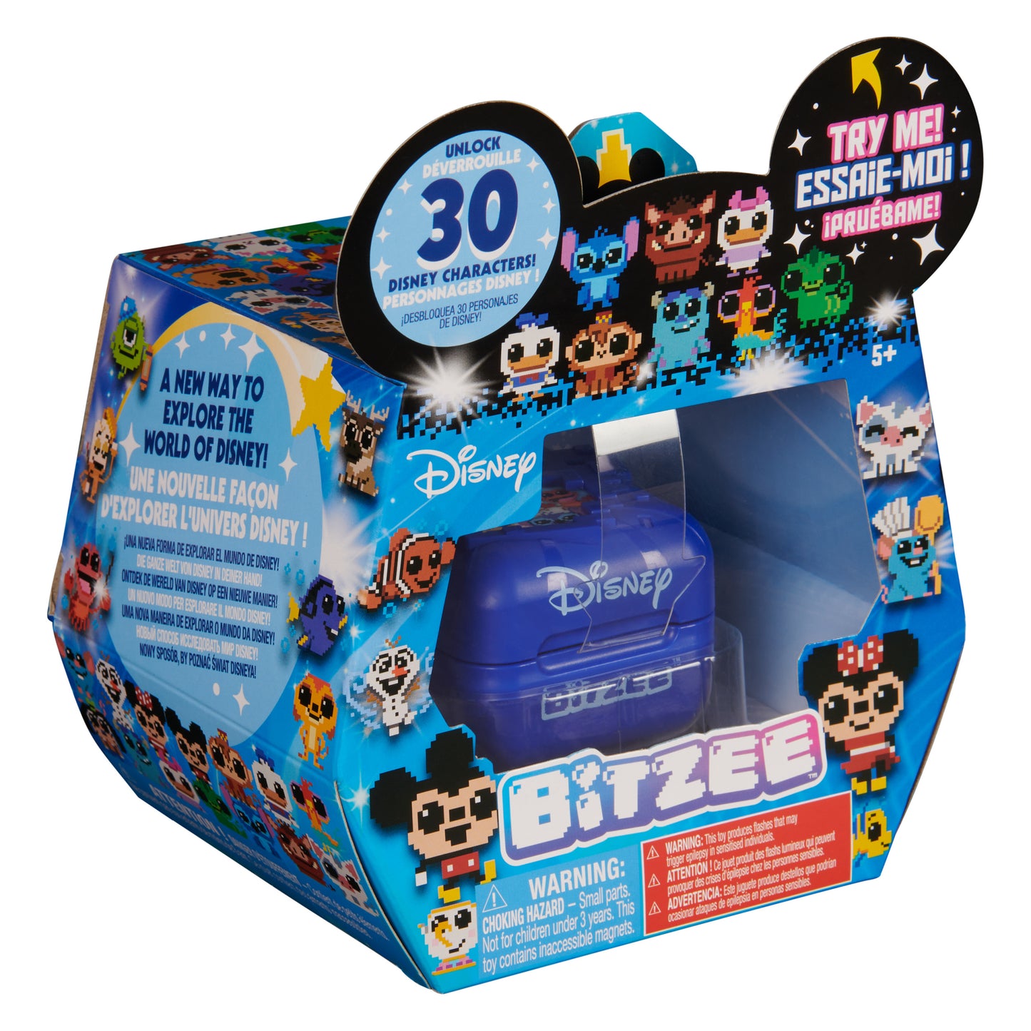 Bitzee, Disney Interactive Toy with 30 Characters Inside, Reacts to Swipes, Tilts & Taps, Disney Toys & Digital Pet Kids Toys for Girls, Boys & Fans