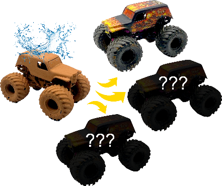 Monster Jam - Mystery Mudders