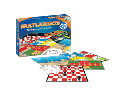 JUEGO DE MESA RONDA X 30 MULTIJUEGOS