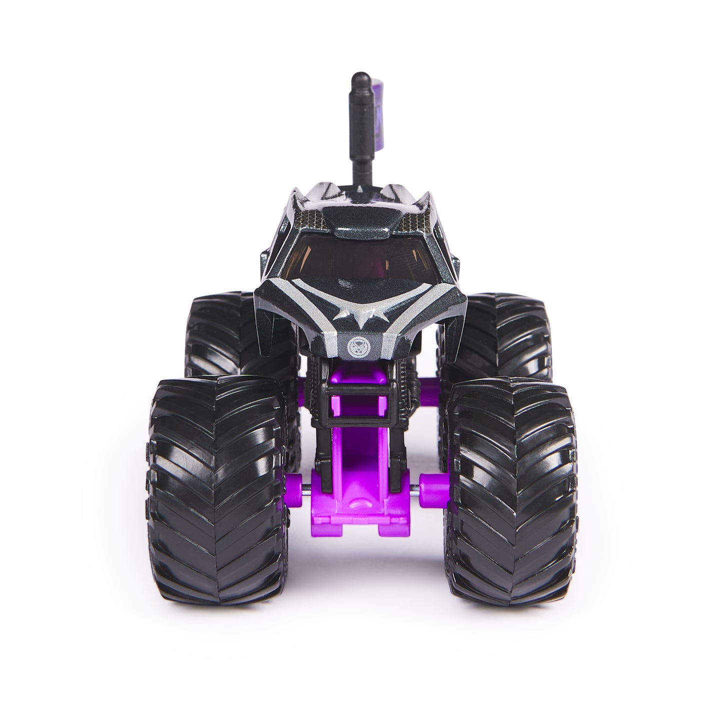 Monster Jam, Marvel Official Black Panther Monster Truck, Die-Cast Vehicle, 1:64 Scale, Super Hero Kids Toys for Boys Ages 3 and up