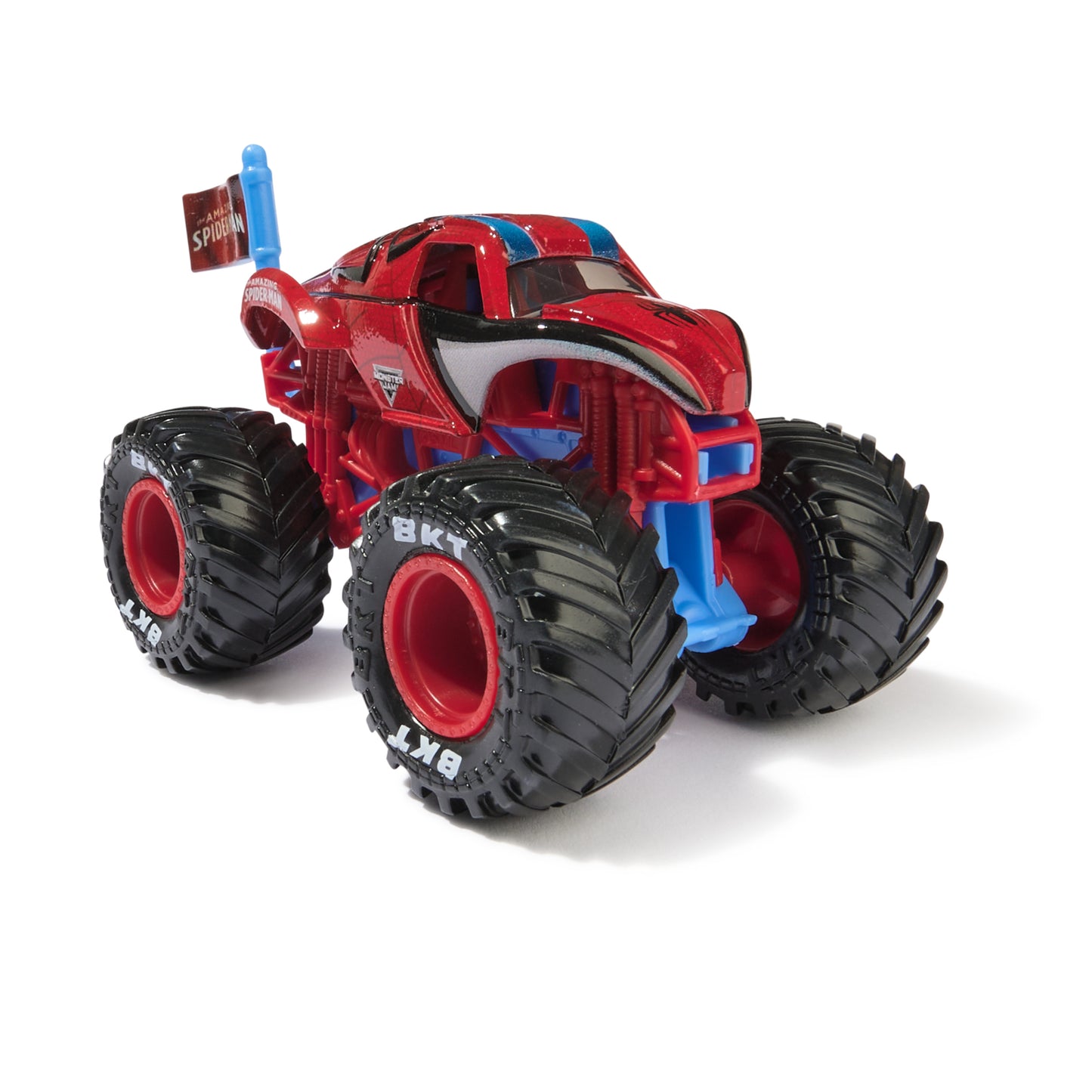 Monster Jam, Marvel Official Spider-Man Monster Truck, Die-Cast Vehicle, 1:64 Scale, Super Hero Kids Toys for Boys Ages 3 and up