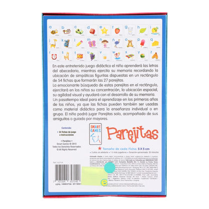 Juego De Mesa Ronda Parejitas Smart Games