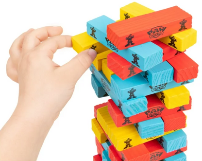 PAW Patrol Jumbling Tower Game, for Families and Kids Ages 5 and up
