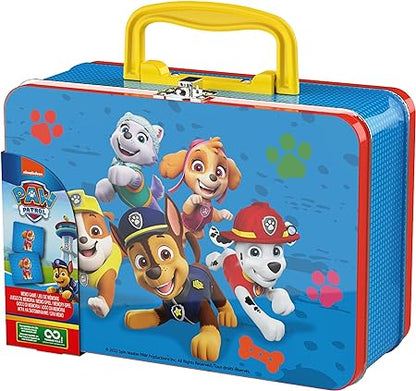 Spin Master Games Paw Patrol Memo Game - Classic Memory Game in the Design of the Popular Preschool Series Paw Patrol in Metal Case, for Children from 3 Years