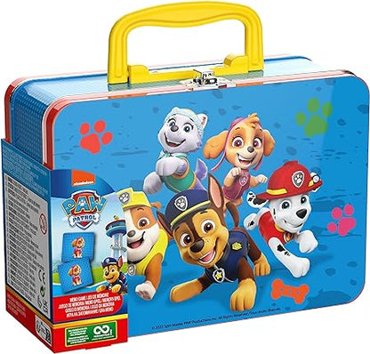 Spin Master Games Paw Patrol Memo Game - Classic Memory Game in the Design of the Popular Preschool Series Paw Patrol in Metal Case, for Children from 3 Years