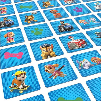 Spin Master Games Paw Patrol Memo Game - Classic Memory Game in the Design of the Popular Preschool Series Paw Patrol in Metal Case, for Children from 3 Years