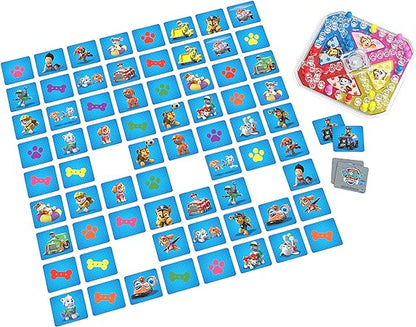 Spin Master Games Paw Patrol Pop Up Memory Game Pack Chase Skye Nickelodeon Paw Patrol Kids Preschool Toys