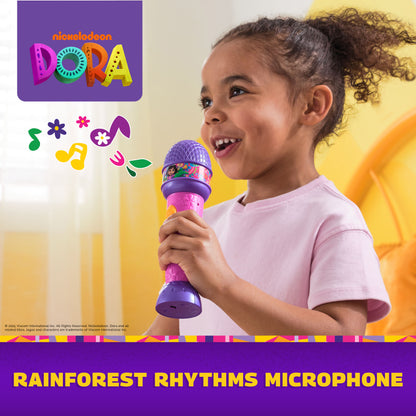 Dora the Explorer Rainforest Rhythms Microphone | Musical Toy for Kids