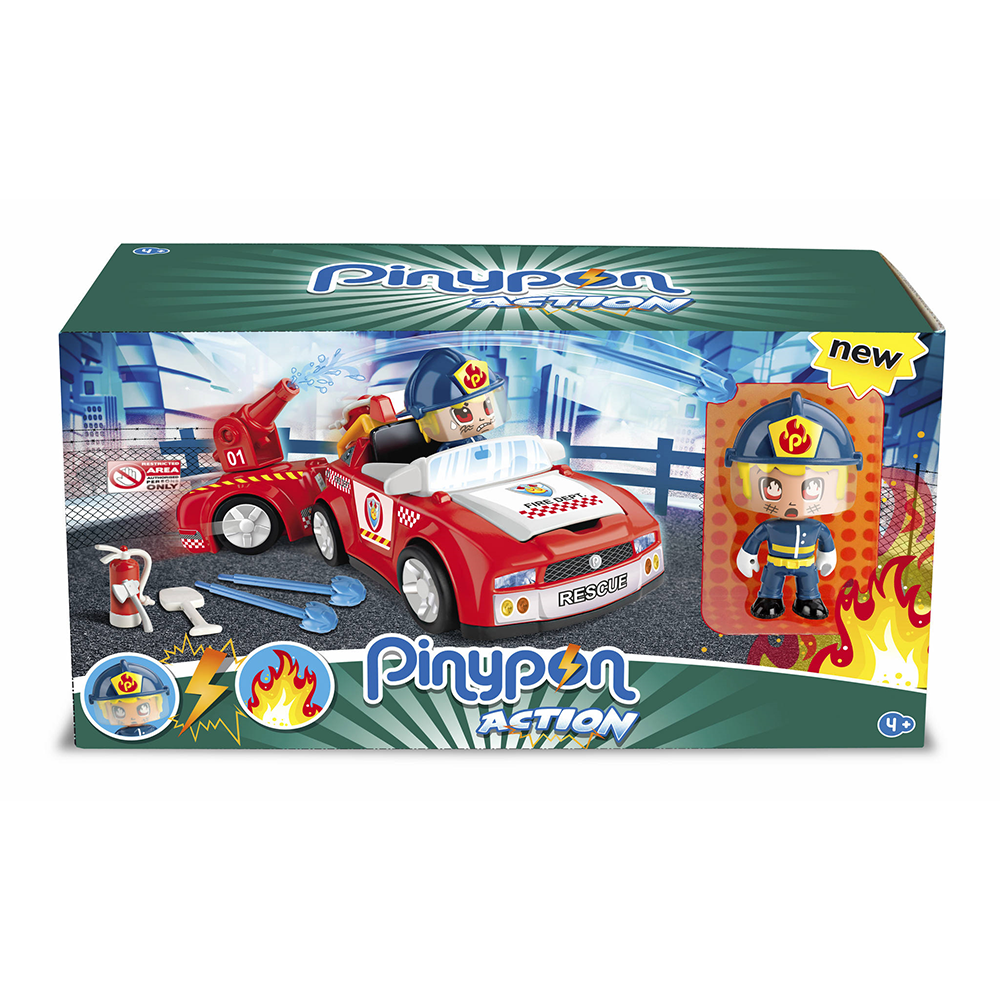 PINYPON ACTION SUPER FIREMAN FIGURES