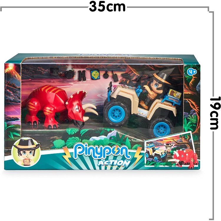 PINYPON ACTION QUAD WITH DINO