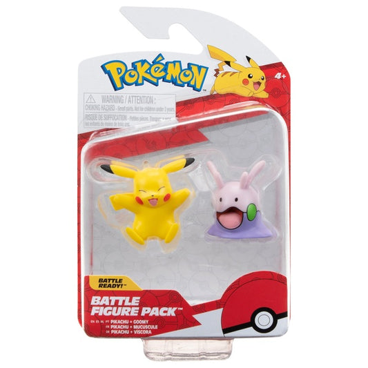 Pokemon Battle Figure Pack - Pikachu & Goomy