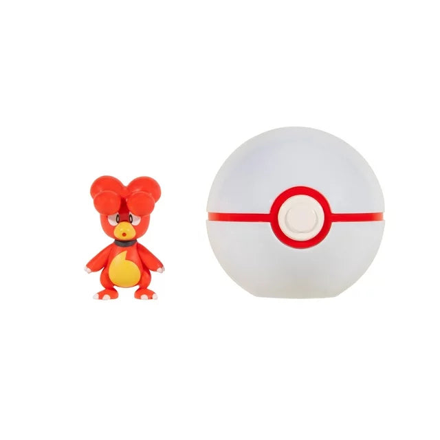 Pokémon Figura de Juguete Magby y Premier Ball 95057