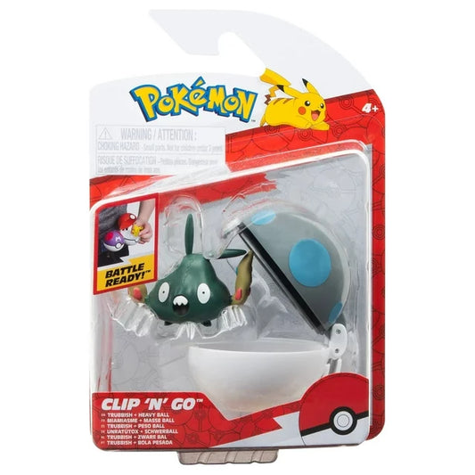 Pokémon Figura de Juguete Trubbish y Heavy Ball 95057