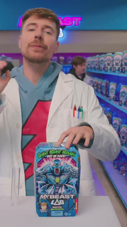 MrBeast Lab Mega Mutators - 9-Inch Action Figure, Mutation Chamber