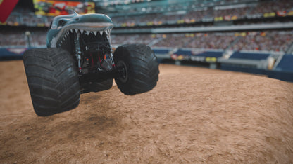 Monster Jam ThunderROARus Drop Playset with Exclusive Monster Truck, Over 6 Feet Tall, Lights and Sounds, Kids Toys for Boy and Girls Ages 5 and up