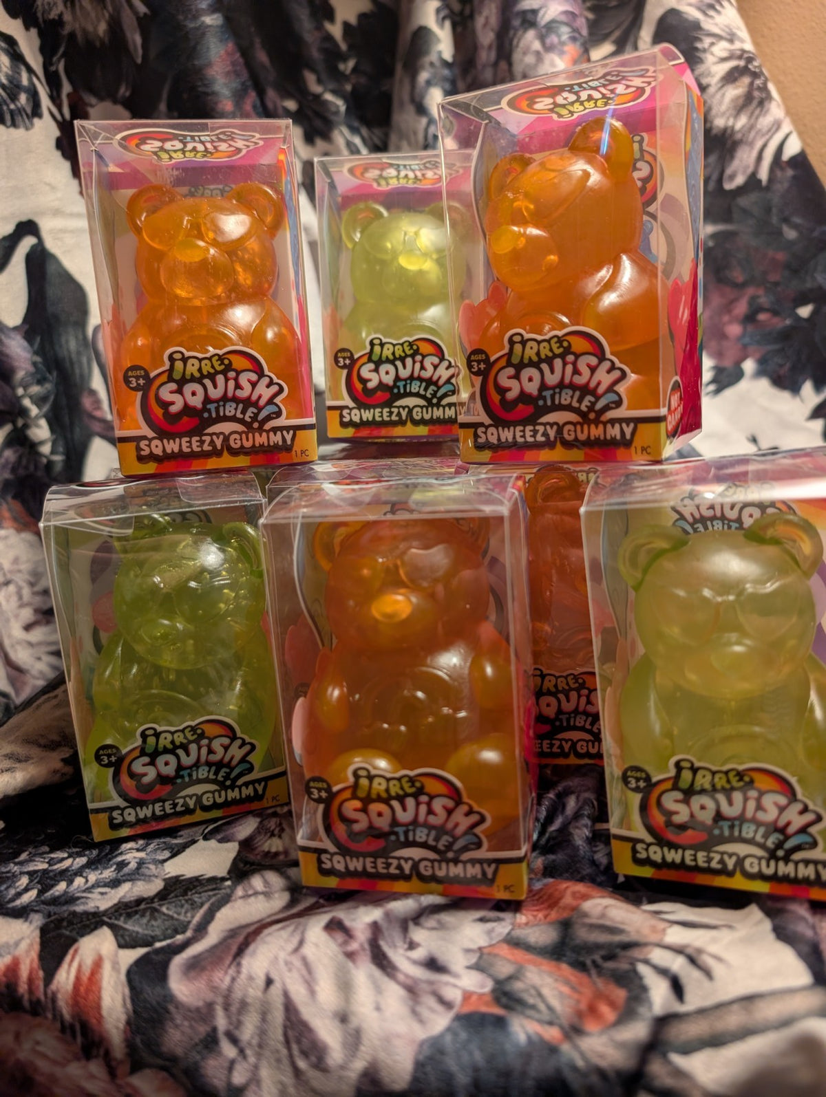 Jaru Irre-Squish-Tible Sqweezy Gummy bear squishy toy