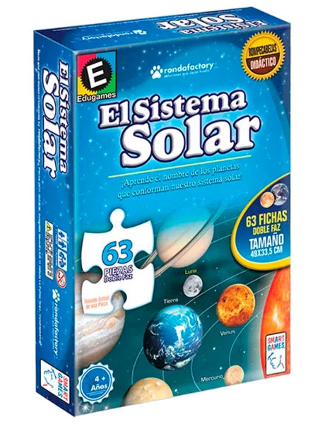Juego De Mesa Ronda El Sistema Solar Smart Games