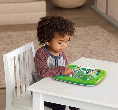 VTech - Libro/Tablet multiaventura, Tablet para niños +2 años, Tablero Interactivo y Libro Tradicional, aprende los Colores, Las Formas geométricas a través de Cuentos y páginas ilustradas
